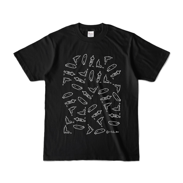 カラーTシャツ - S - ブラック (濃色)