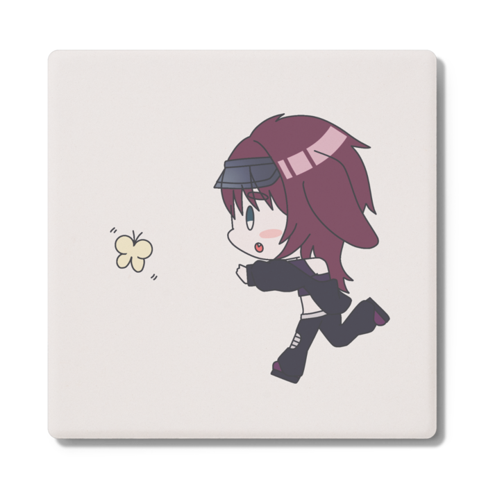 ちょうちょもちコースター - 角形