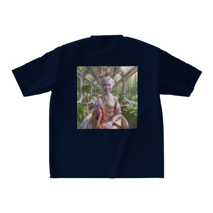 ビッグシルエットTシャツ - M - 背面(5)