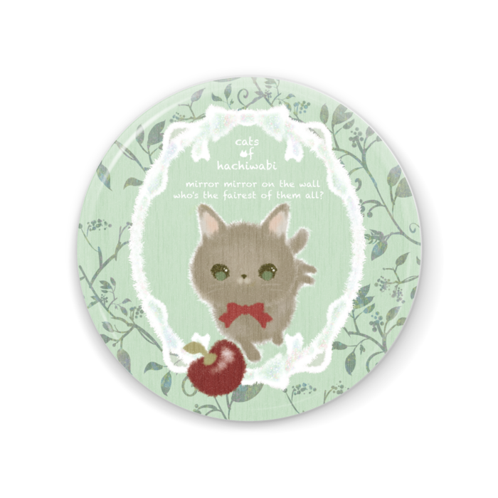 缶ミラー - 56mmグリーン
