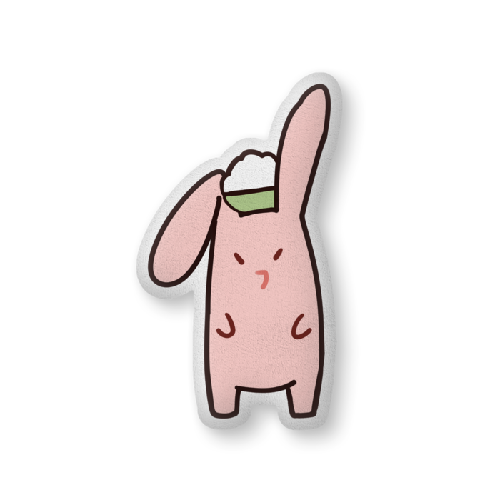 ふかふかクッション - 大（H86×W61cm） - 片面