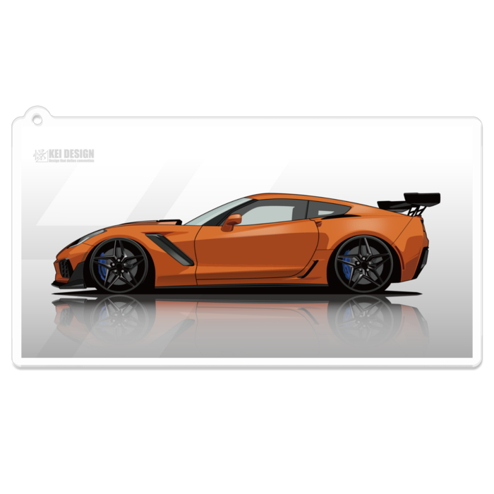 アクリルキーホルダー - 100 x 100 (mm)