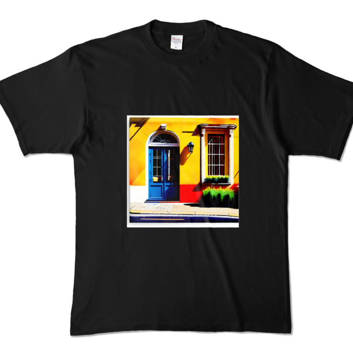 カラーTシャツ - XL - ブラック (濃色)