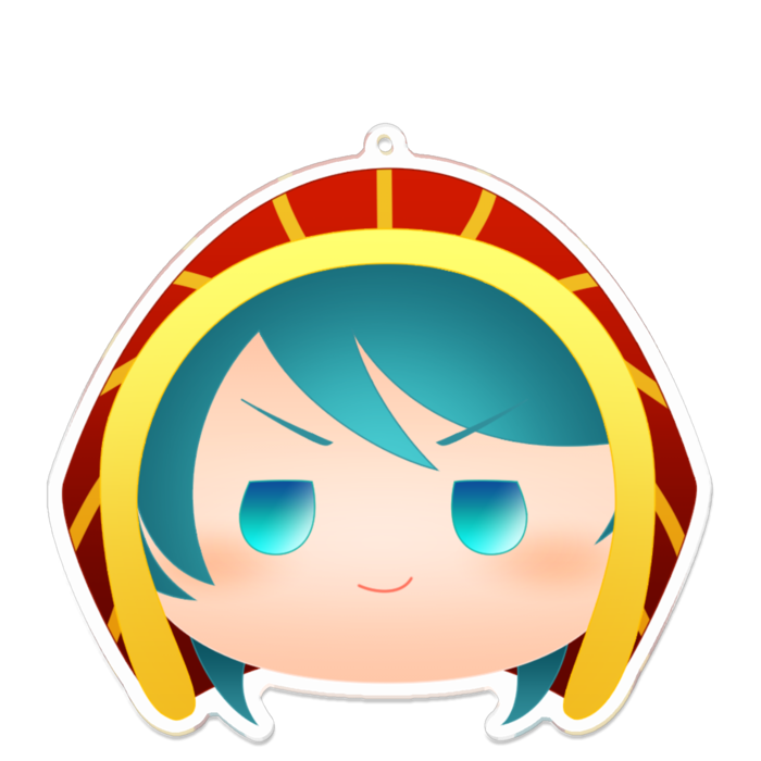 アクリルキーホルダー - 100 x 100 (mm)