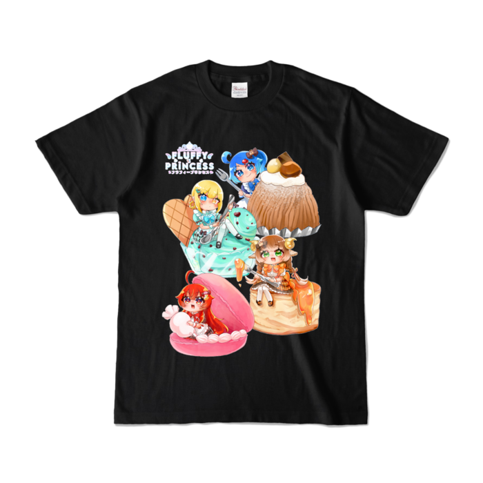 カラーTシャツ - S - ブラック (濃色)