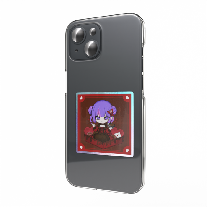 オーロラスマホステッカー - 縦