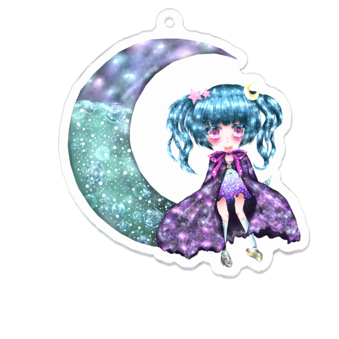 アクリルキーホルダー - 70 x 70 (mm)