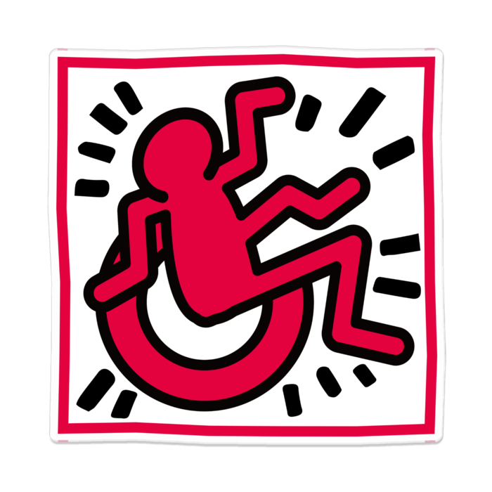 アクリルバッジ - 100 x 100 (mm)