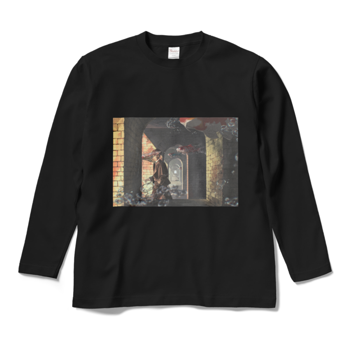 ロングスリーブTシャツ - M - ブラック