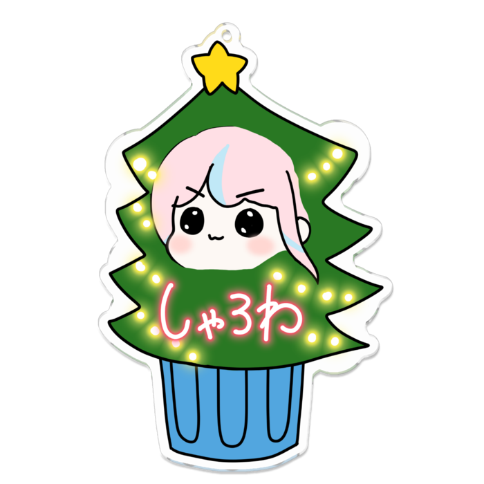 アクリルキーホルダー - 100 x 100 (mm)