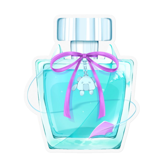 ステッカー - 100 x 100 (mm) クリアシール