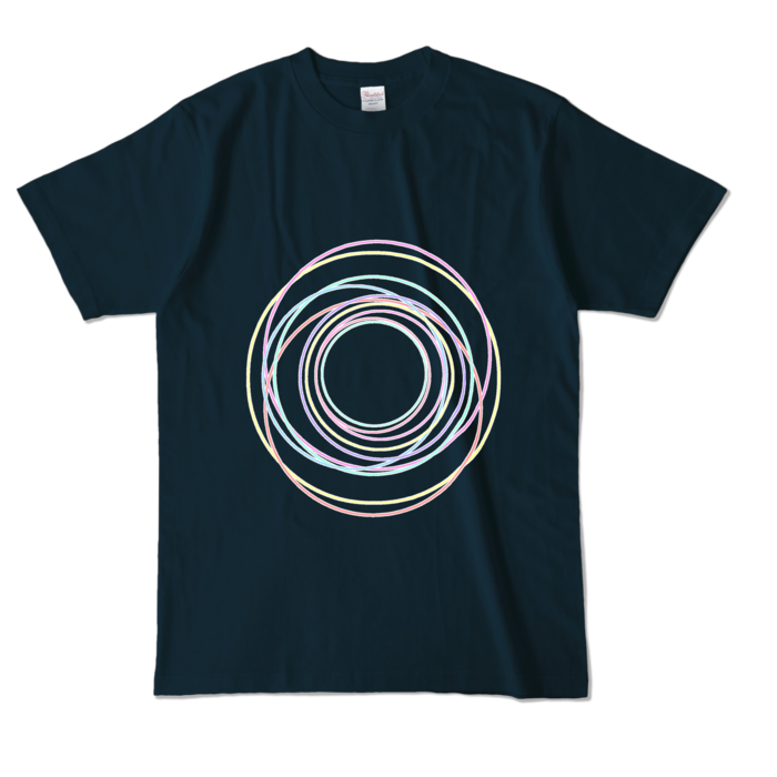 カラーTシャツ - L - ネイビー (濃色)