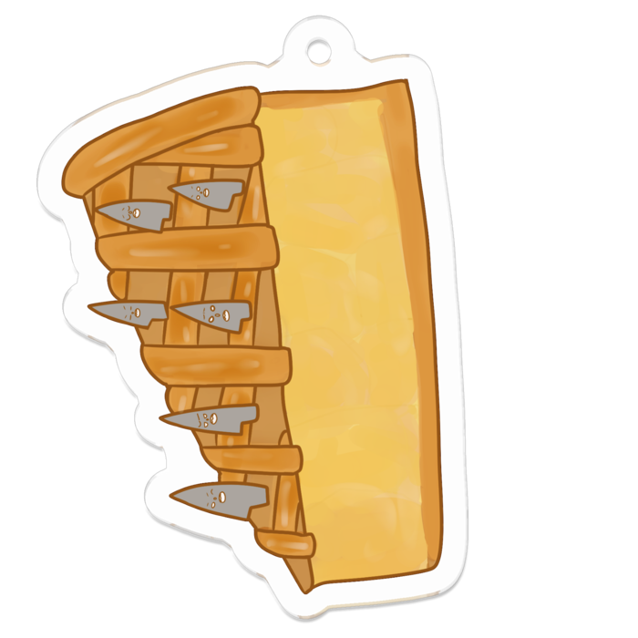 アクリルキーホルダー - 50 x 50 (mm)