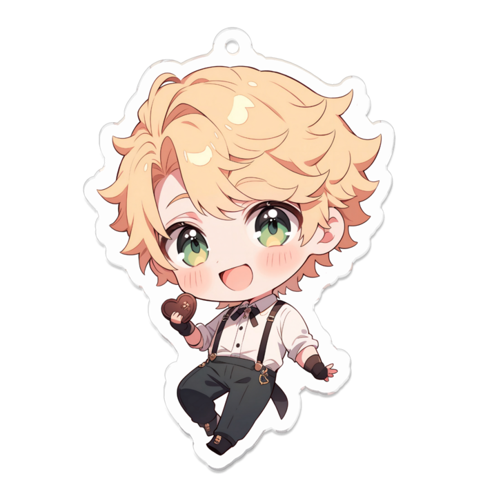 アクリルキーホルダー - 70 x 70 (mm)