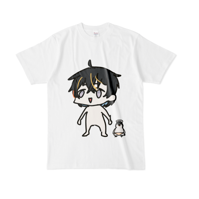 Tシャツ～すっぽんぽんVer～ - Ｌサイズ -