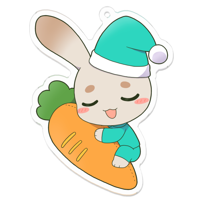 アクリルキーホルダー - 70 x 70 (mm)