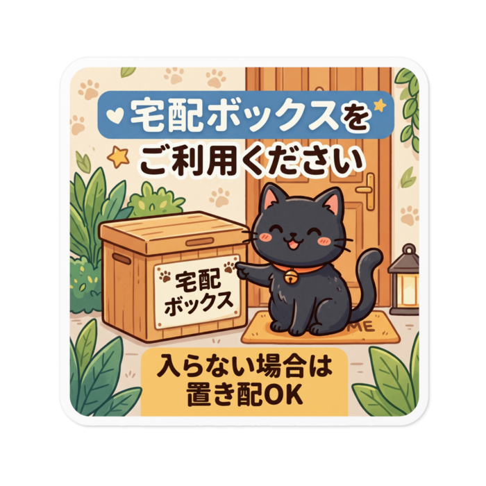 ステッカー - W100 × H100mm 以内