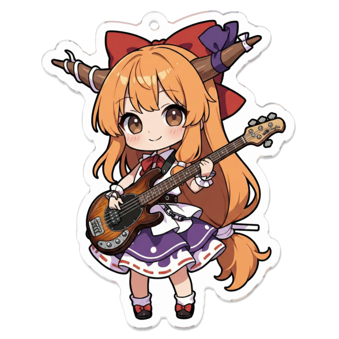 アクリルキーホルダー - 70 x 70 (mm)(キャラのみ)