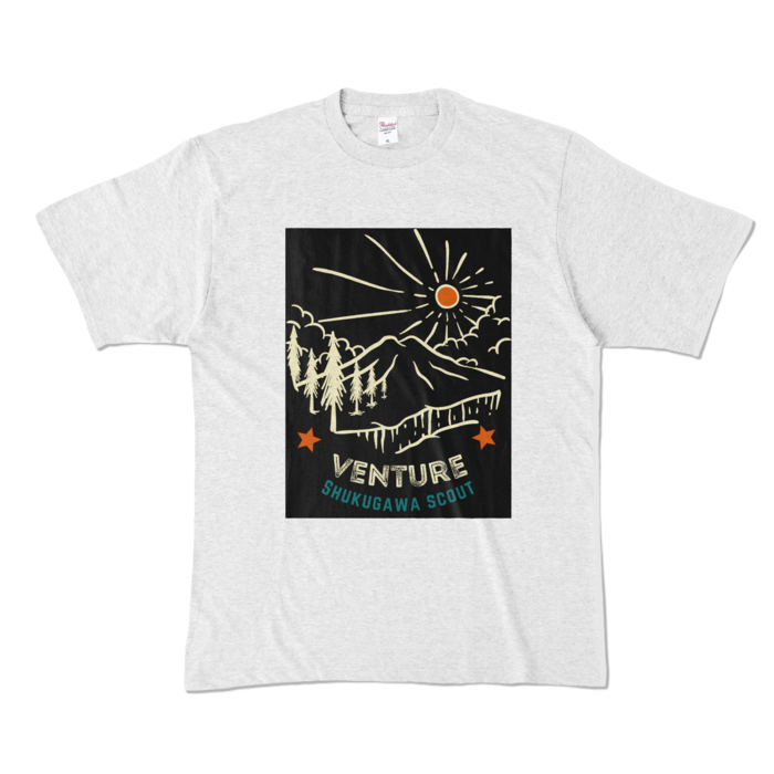 Tシャツ - XL - アッシュ