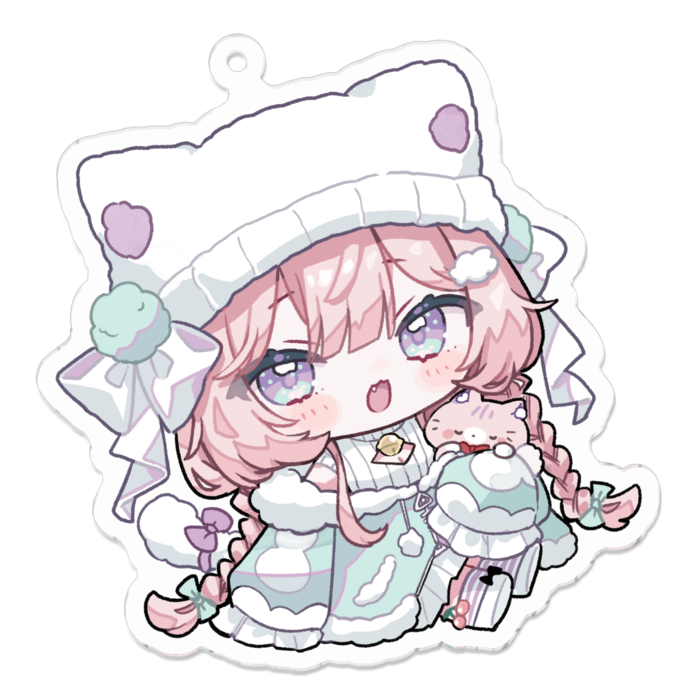 アクリルキーホルダー - 70 x 70 (mm)