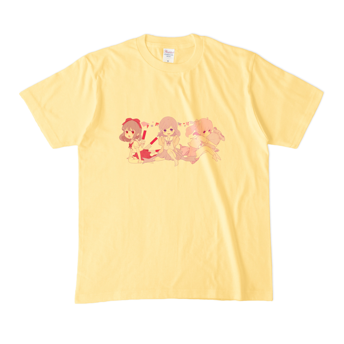 カラーTシャツ(淡色) - M - ライトイエロー