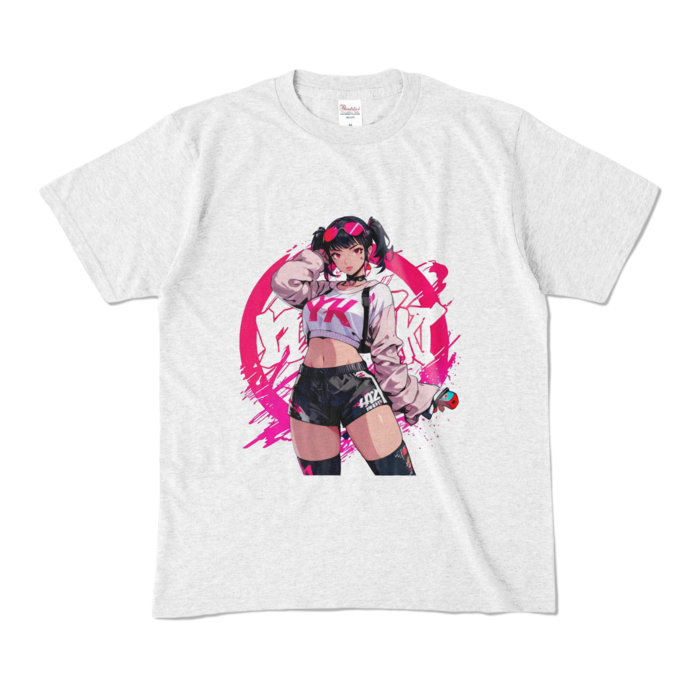 カラーTシャツ - M - アッシュ (淡色)
