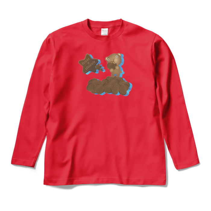 ロングスリーブTシャツ - M - レッド