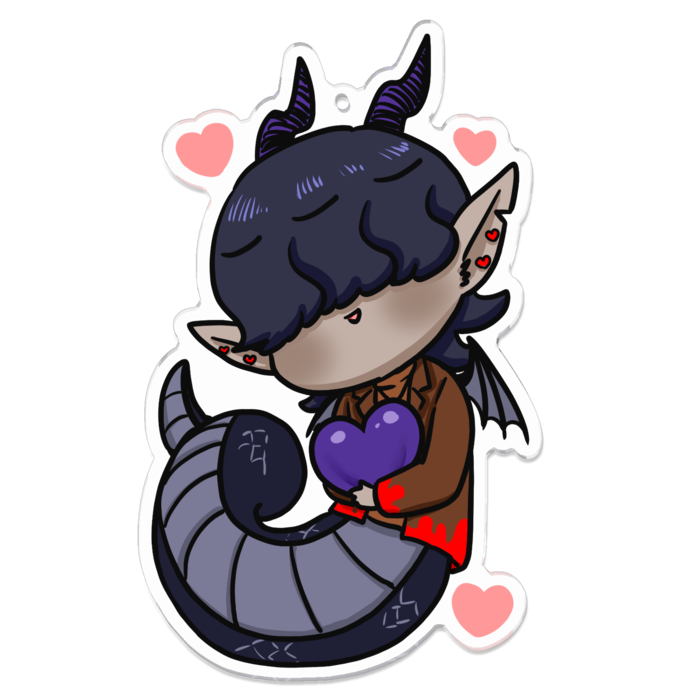 アクリルキーホルダー - 100 x 100 (mm)