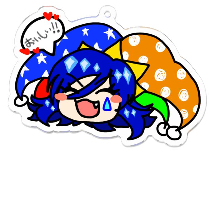 アクリルキーホルダー - 70 x 70 (mm)