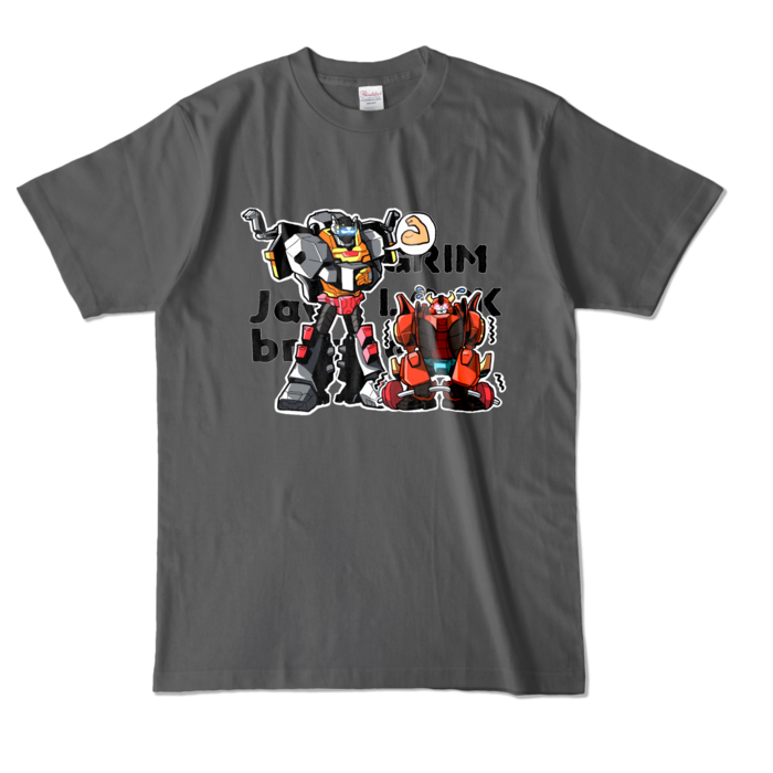 カラーTシャツ - L - チャコール (濃色)