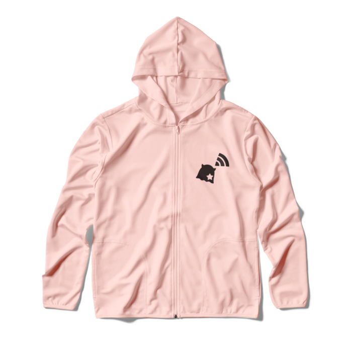 ジップパーカー - M - ライトピンク