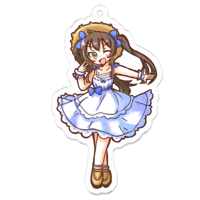 アクリルキーホルダー - 70 x 70 (mm)