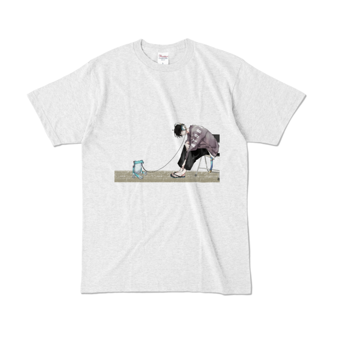 カラーTシャツ - L - アッシュ (淡色)