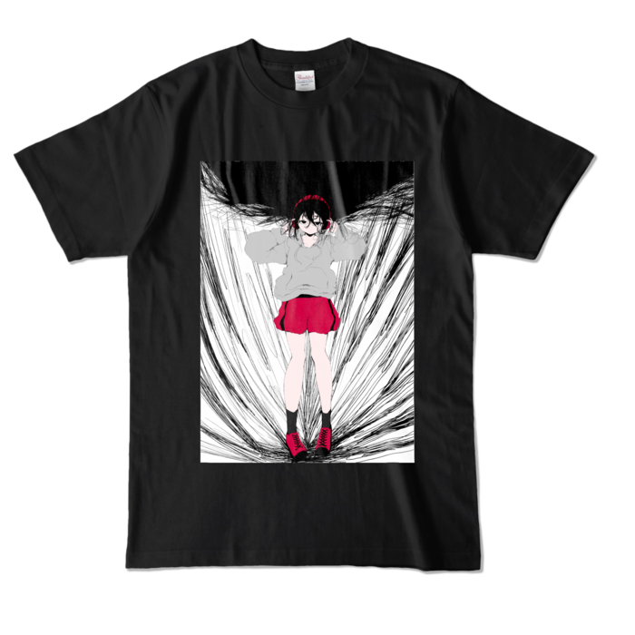 カラーTシャツ - L - ブラック (濃色)