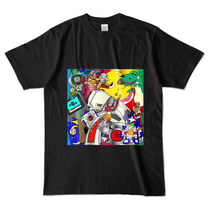カラーTシャツ - L - ブラック (濃色)