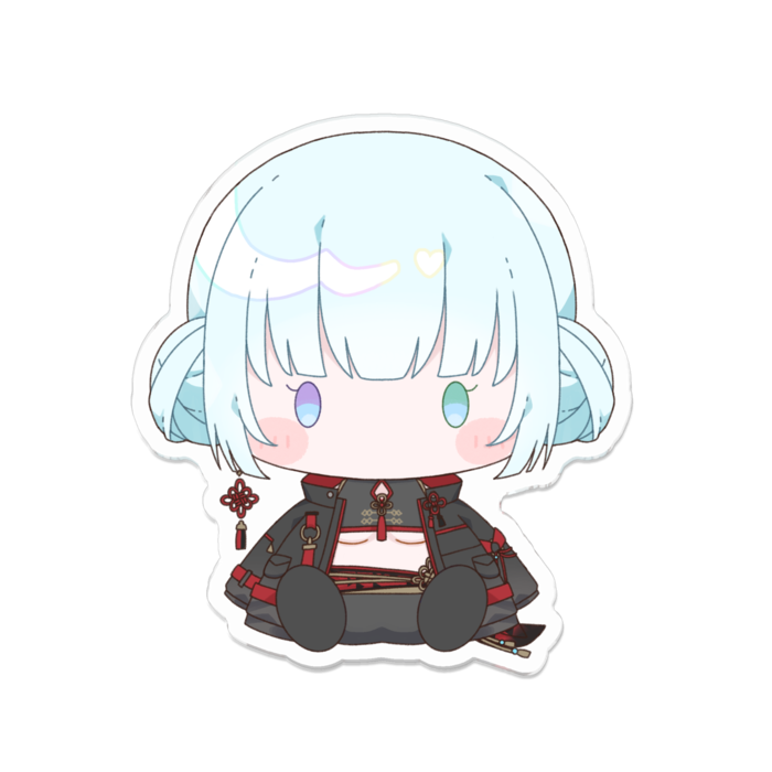 アクリルバッジ - 70 x 70 (mm)(お団子)