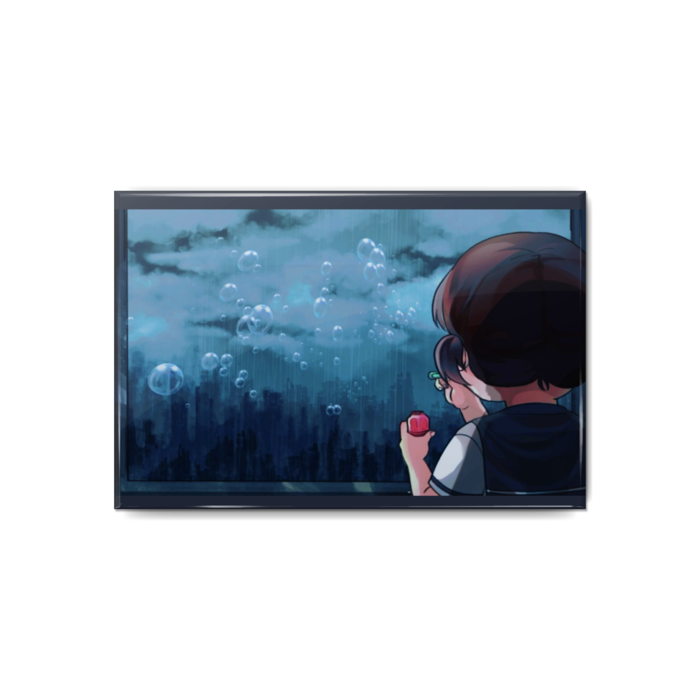 缶バッジ - 80x54mm