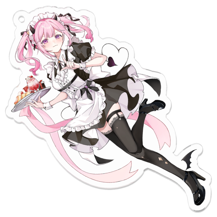 アクリルキーホルダー - 70 x 70 (mm)