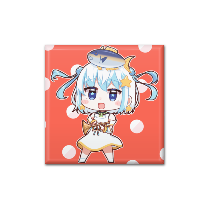 缶バッジ - 四角形40mm