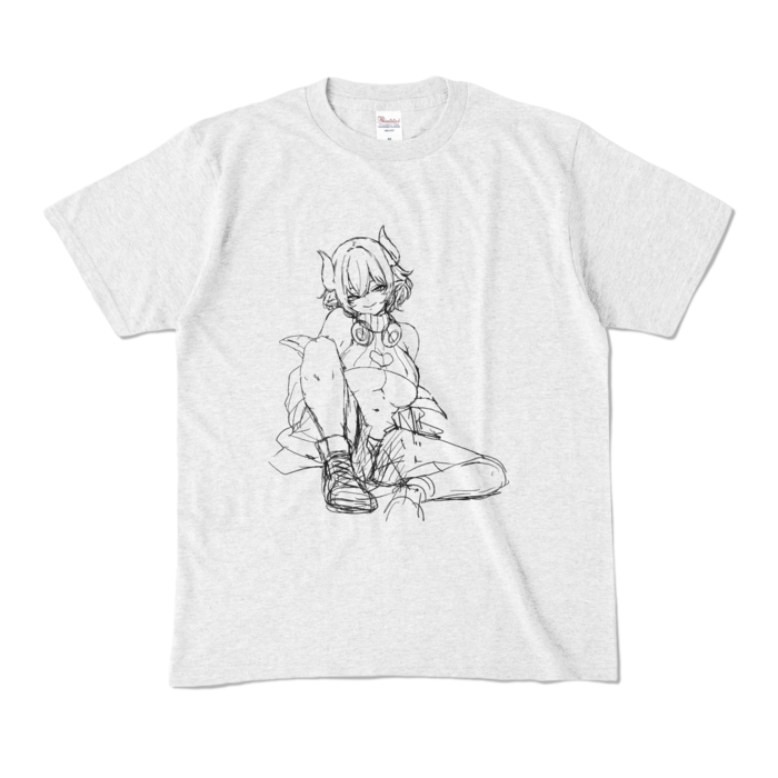 カラーTシャツ - M - アッシュ (淡色)