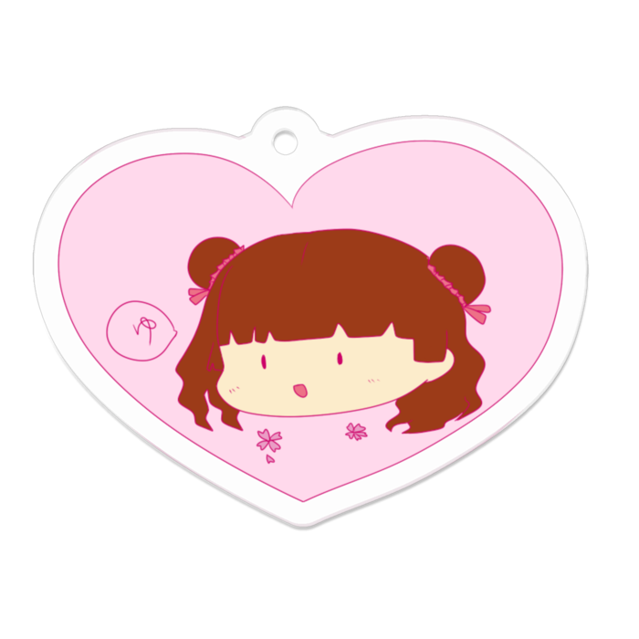 アクリルキーホルダー - 50 x 50 (mm)