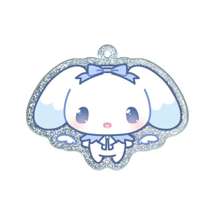 ラメアクリルキーホルダー - 50 × 50mm