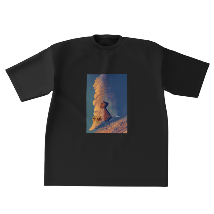 ビッグシルエットTシャツ - XL - 正面