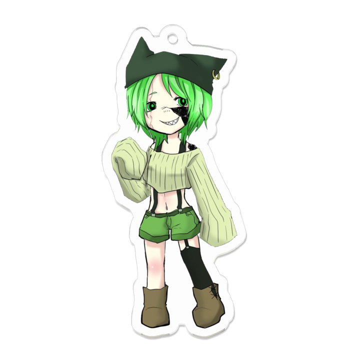 アクリルキーホルダー - 70 x 70 (mm)