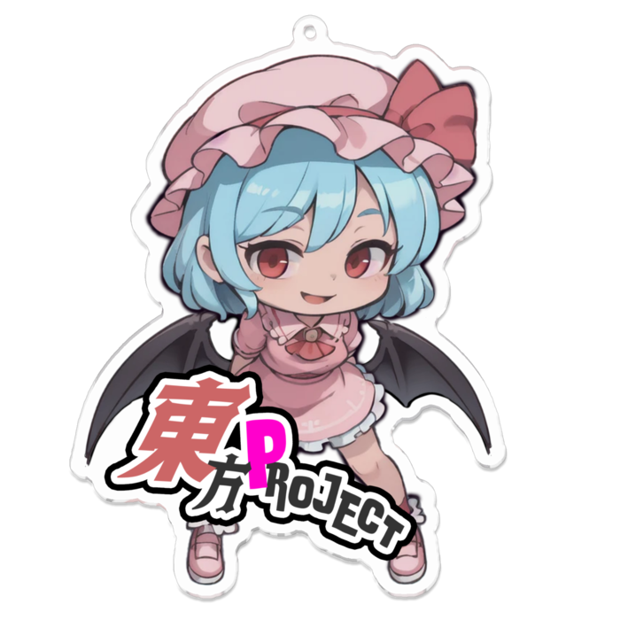 アクリルキーホルダー - 100 x 100 (mm)