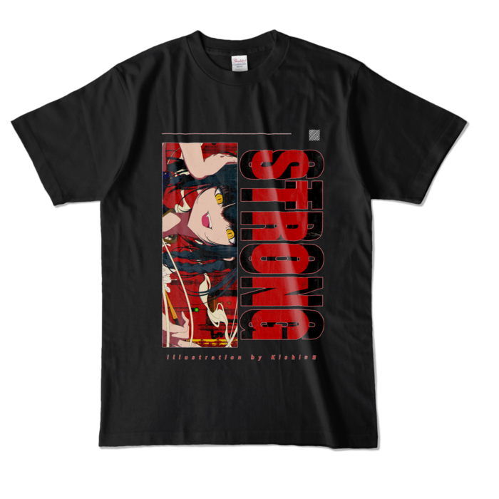 カラーTシャツ - L - ブラック (濃色)
