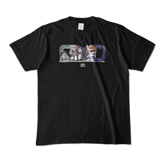 カラーTシャツ - M - ブラック