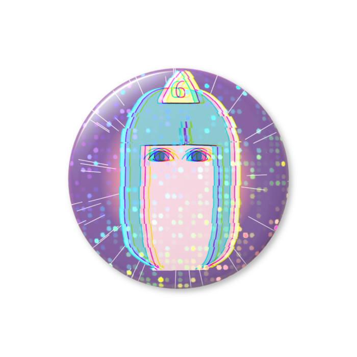 ホログラム缶バッジ - 25mm