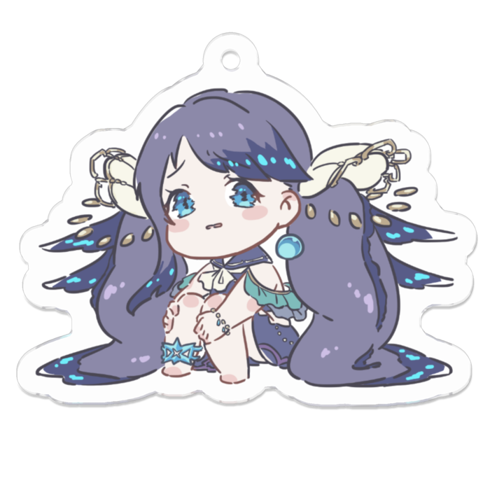 アクリルキーホルダー - 50 x 50 (mm)