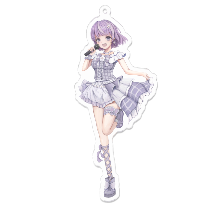 アクリルキーホルダー - 100 x 100 (mm)